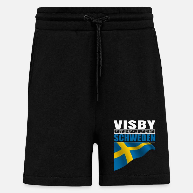 Visby - Shorts - made by SPREAD - SOLID BLACK