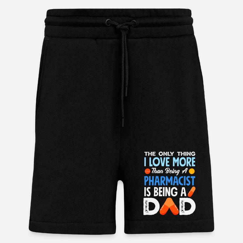 Apotheker Pharmazeutisch-technischer - Shorts - made by SPREAD - SOLID BLACK