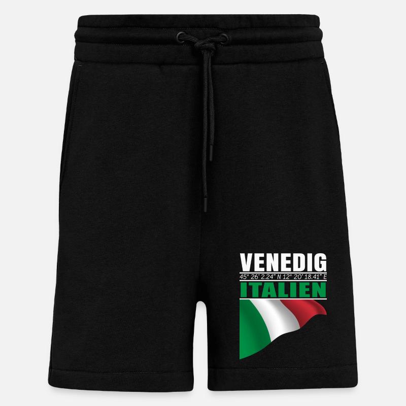 Venedig - Shorts - made by SPREAD - SOLID BLACK