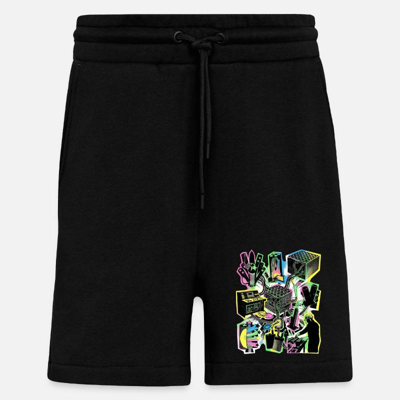 Pyrotechniker Pyro - Shorts - made by SPREAD - SOLID BLACK