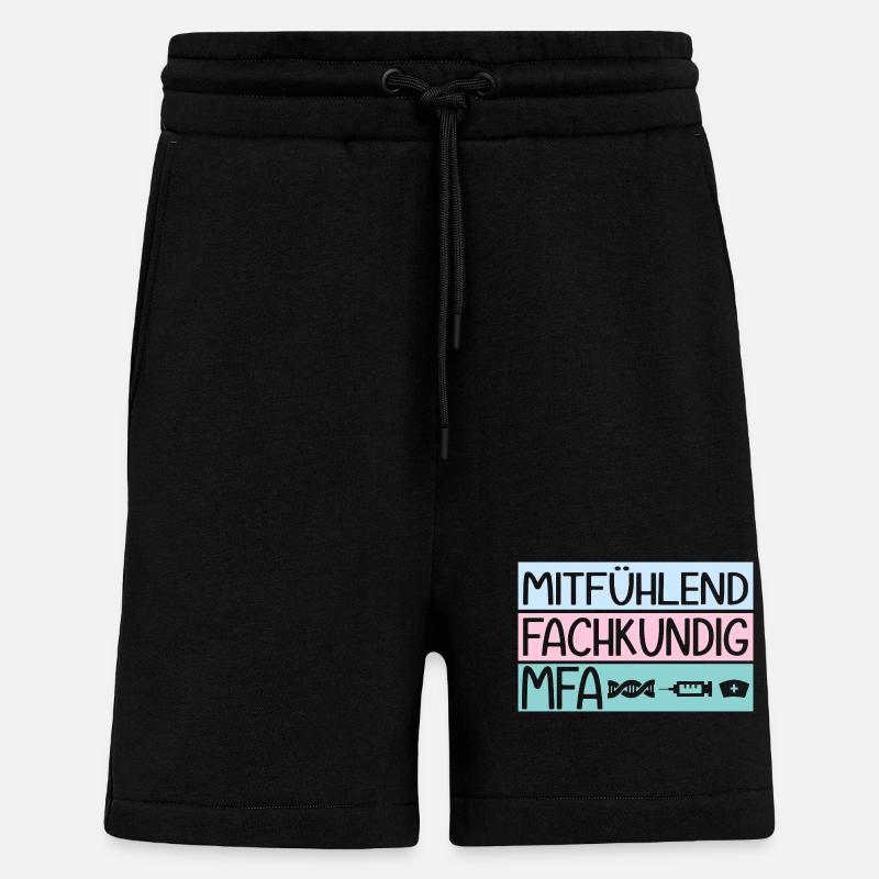 MFA Expert Medical Assistant - Shorts - made by SPREAD - SOLID BLACK