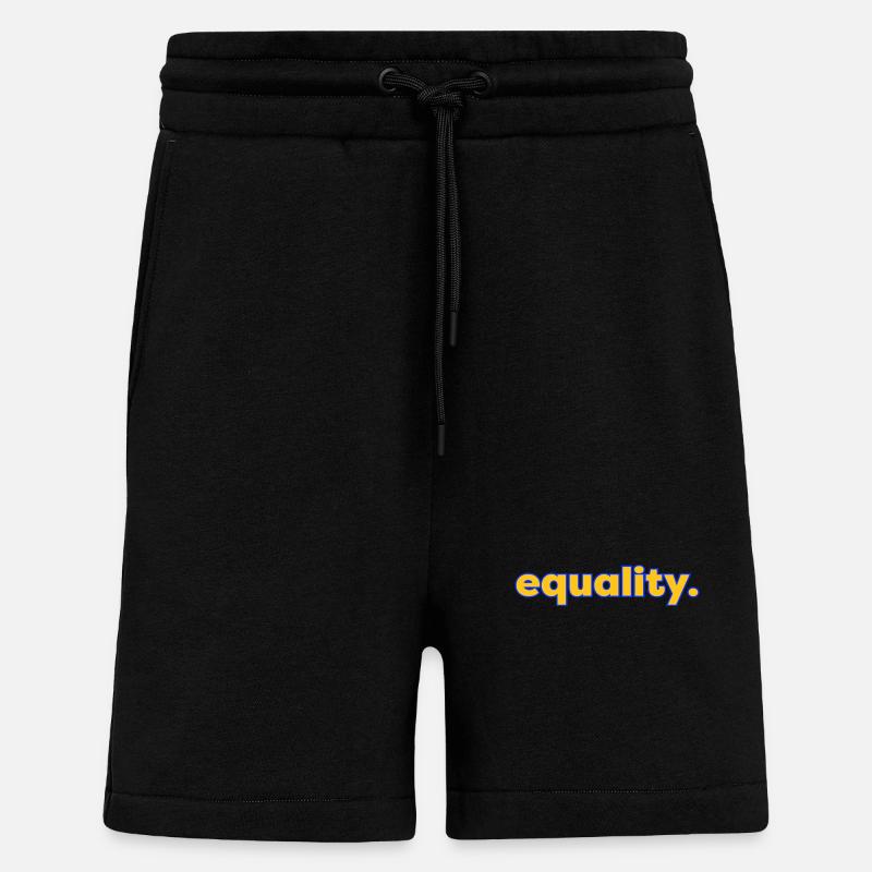 equality - Shorts - made by SPREAD - SOLID BLACK