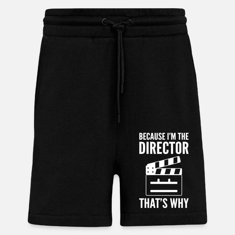 Theater Direktor - Shorts - made by SPREAD - SOLID BLACK