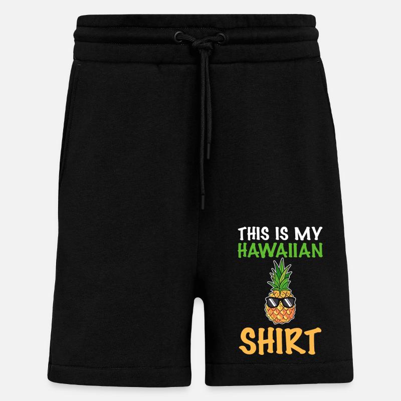 Ananas - Shorts - made by SPREAD - SOLID BLACK