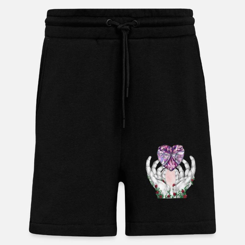 07. Liebesseele - Shorts - made by SPREAD - SOLID BLACK