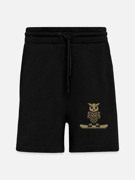 Minimalist design: - Shorts - made by SPREAD - SOLID BLACK