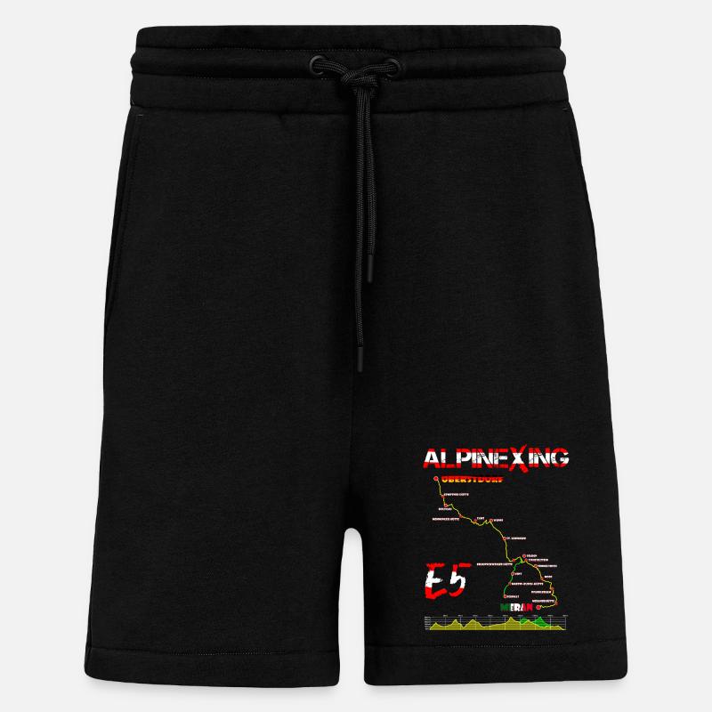 E5 Oberstdorf Merano - Shorts - made by SPREAD - SOLID BLACK