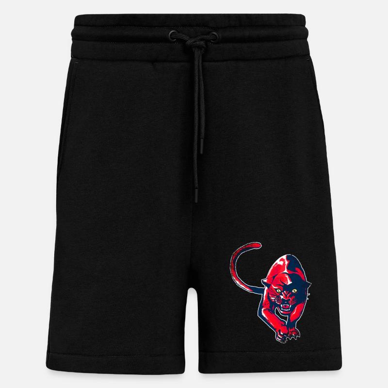 Roter Panther - Shorts - made by SPREAD - SOLID BLACK