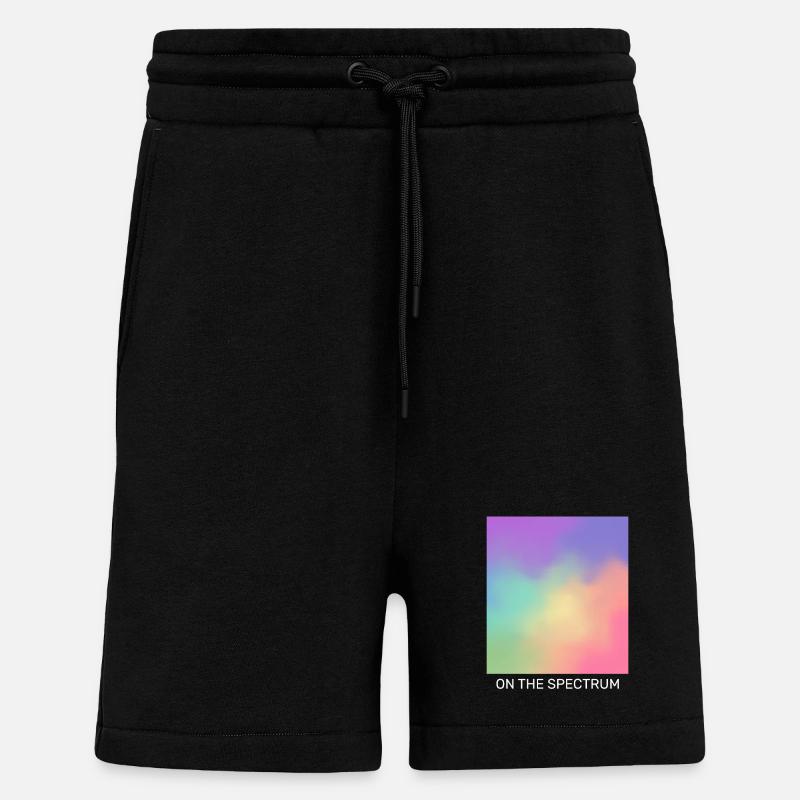 On the spectrum - Shorts - made by SPREAD - SOLID BLACK