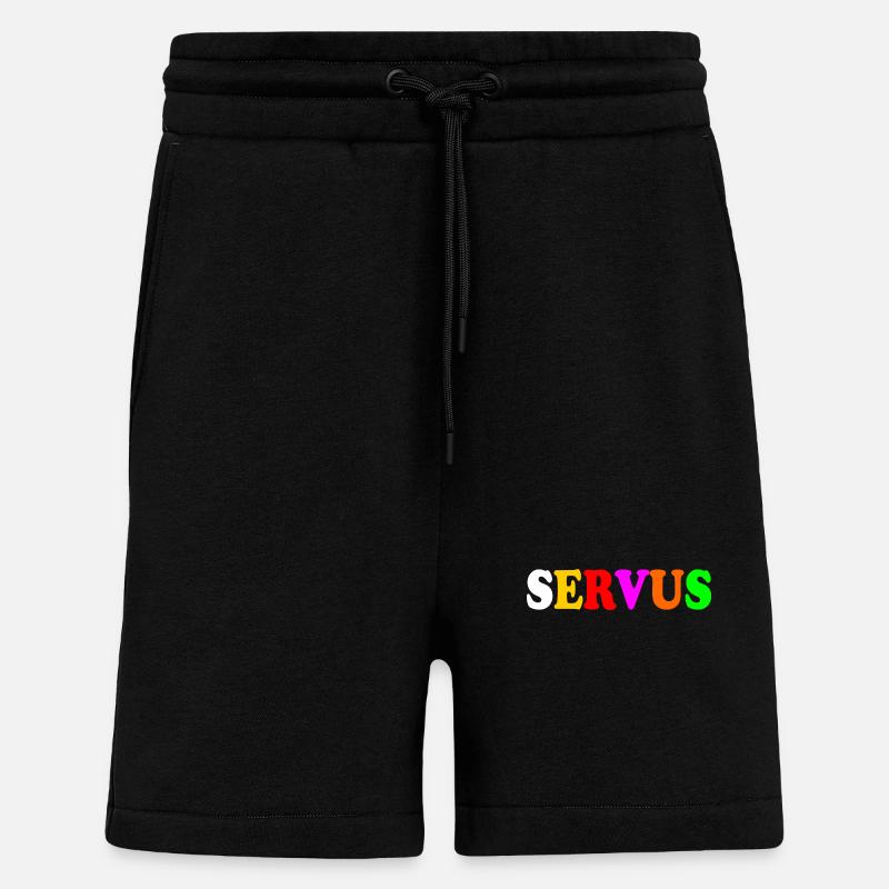 servus - Shorts - made by SPREAD - SOLID BLACK