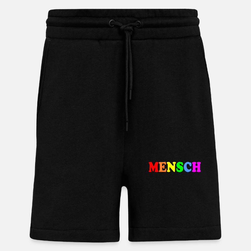 Mensch - Shorts - made by SPREAD - SOLID BLACK