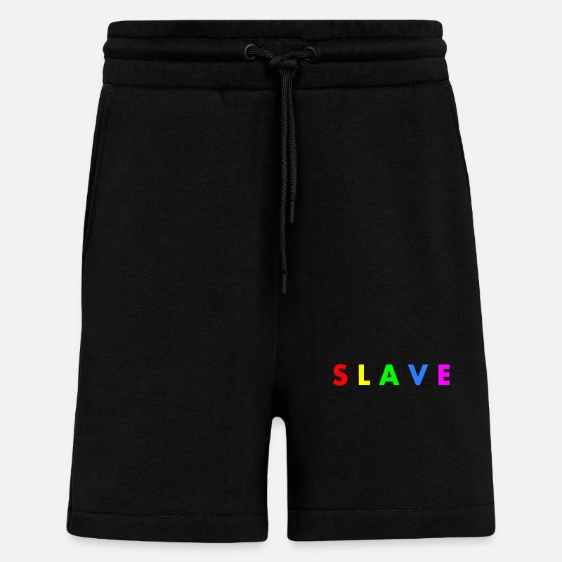 Slave - Short bio décontracté fabriqué en UE - SOLID BLACK