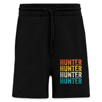 Hunting hunters - Shorts - made by SPREAD - SOLID BLACK - Front