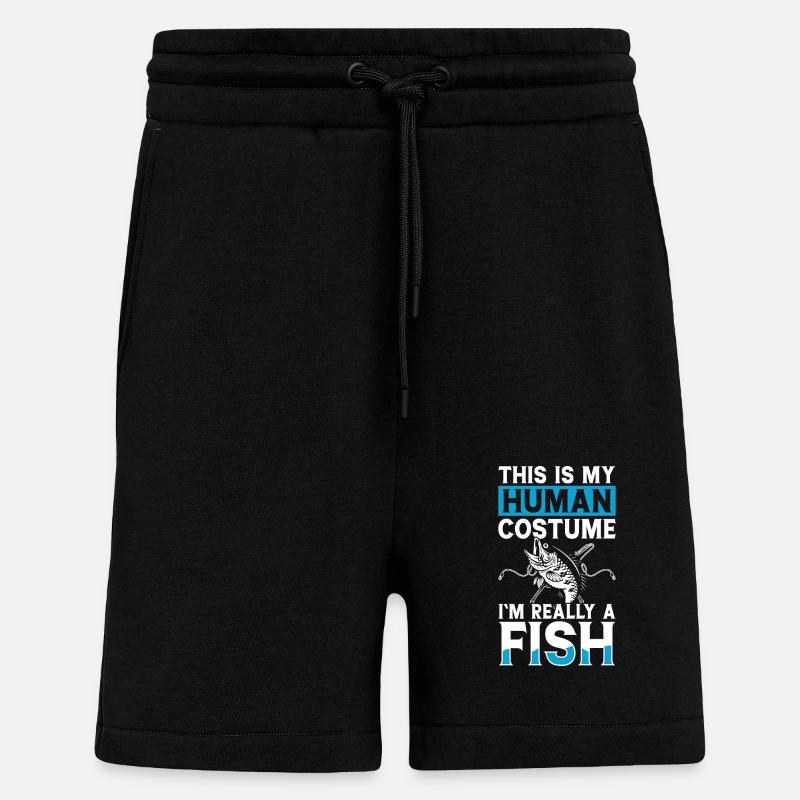 Angler - Shorts - made by SPREAD - SOLID BLACK