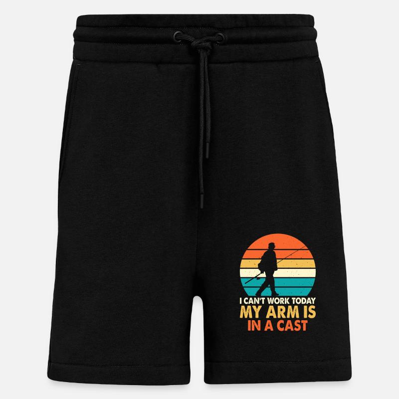 Angler - Shorts - made by SPREAD - SOLID BLACK
