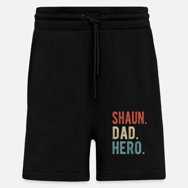 Shaun Papa Held - Shorts - made by SPREAD - SOLID BLACK