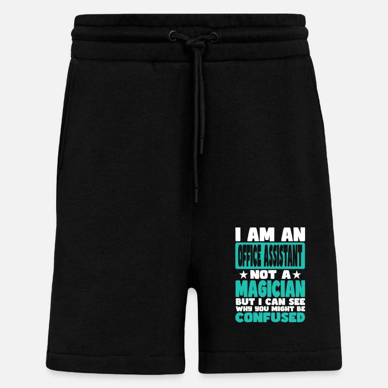 Büroassistent - Shorts - made by SPREAD - SOLID BLACK