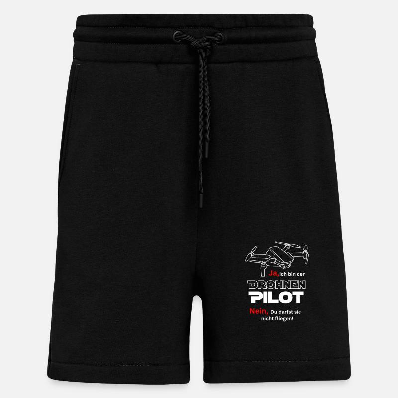 Drone Pilot - Shorts - made by SPREAD - SOLID BLACK