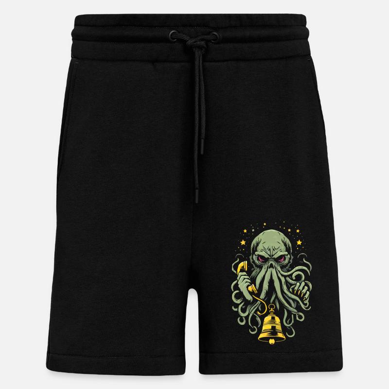 Der Ruf von Cthulhu! - Shorts - made by SPREAD - SOLID BLACK