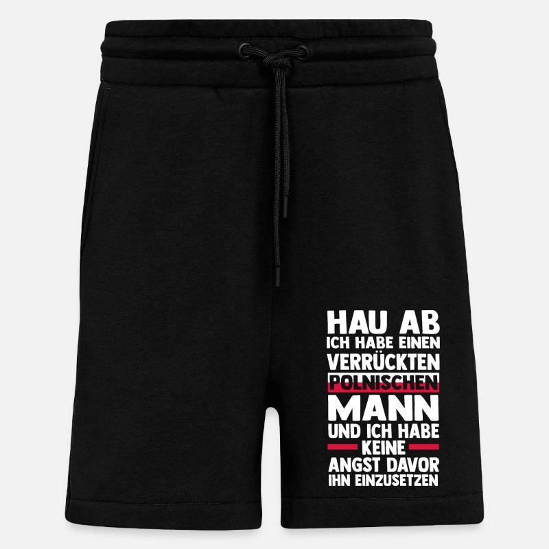 Pole Polen - Shorts - made by SPREAD - SOLID BLACK