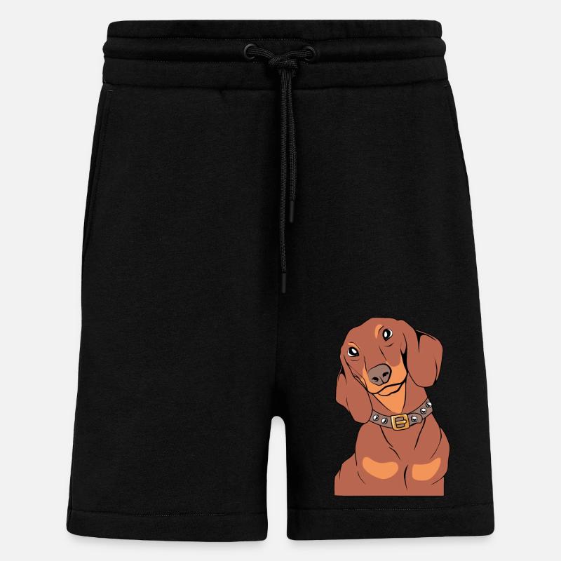 Dackel - Shorts - made by SPREAD - SOLID BLACK