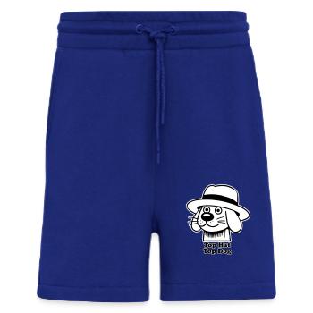 Dapper Doggo - Chapeau haut de forme, design Top Dog - Short bio décontracté fabriqué en UE - Iconic Blue - Devant