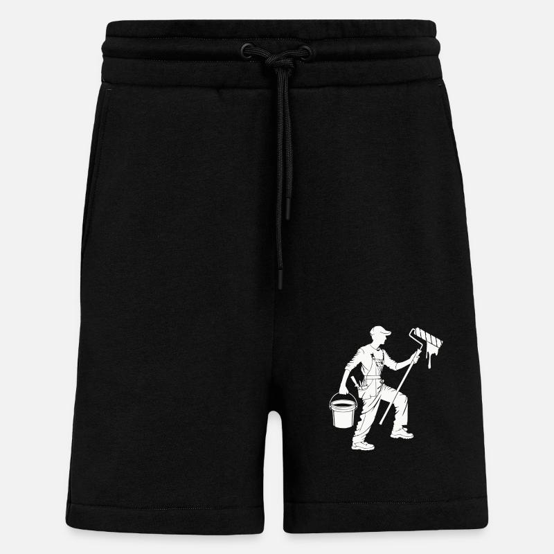 Painters and varnishers - Shorts - made by SPREAD - SOLID BLACK