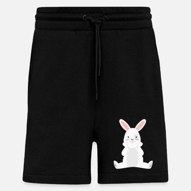 Rabbit Rabbit - Shorts - made by SPREAD - SOLID BLACK