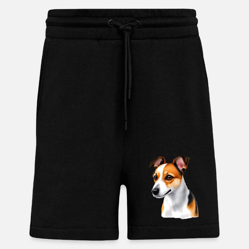 Jack Russel - Shorts - made by SPREAD - SOLID BLACK