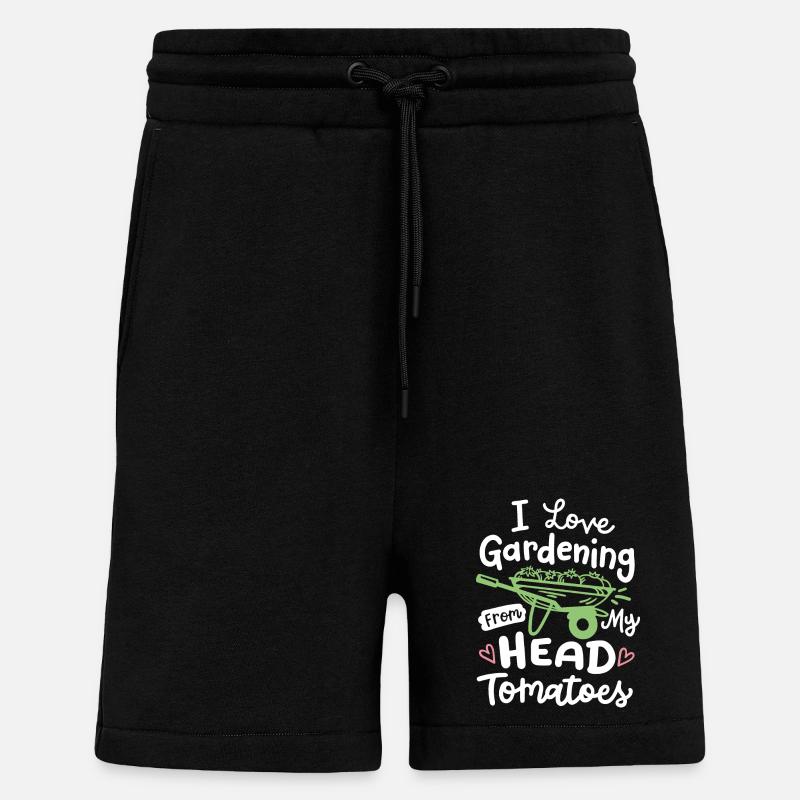 Gartenarbeit Gärtner - Shorts - made by SPREAD - SOLID BLACK