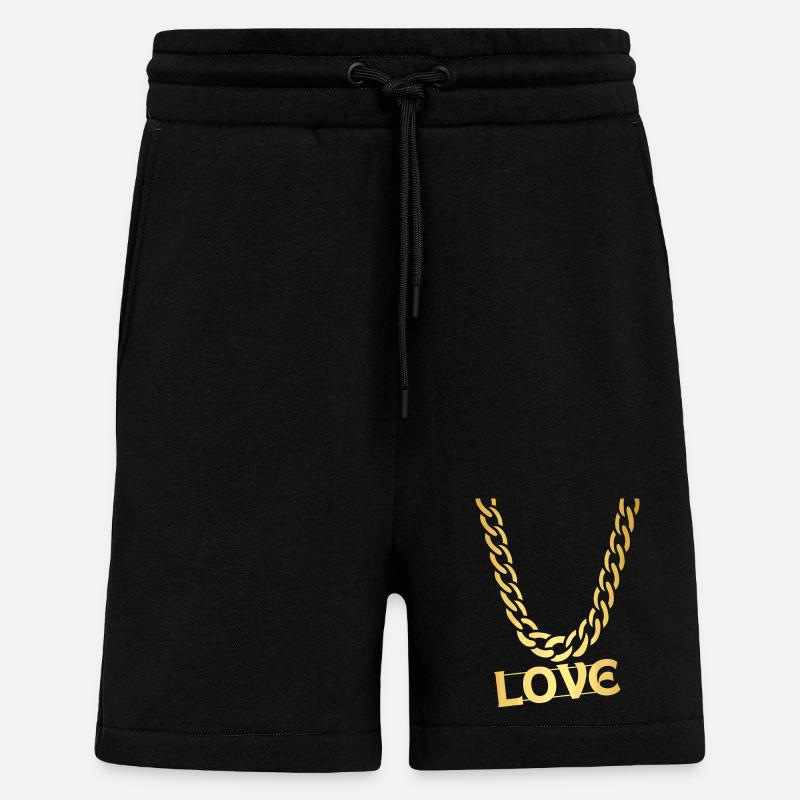 LIEBE - Shorts - made by SPREAD - SOLID BLACK