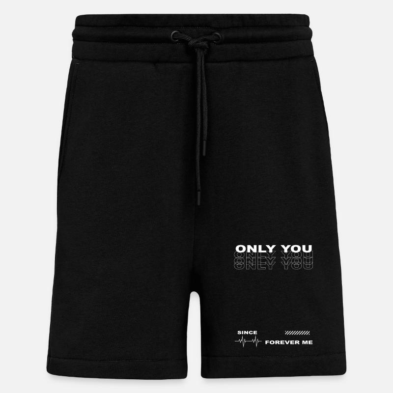 Nur du - Shorts - made by SPREAD - SOLID BLACK