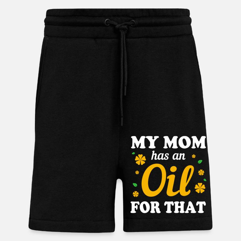 Ätherisches Öl - Shorts - made by SPREAD - SOLID BLACK