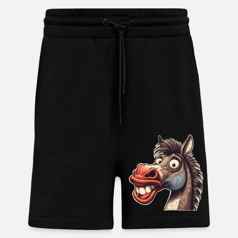 Pferd - Shorts - made by SPREAD - SOLID BLACK