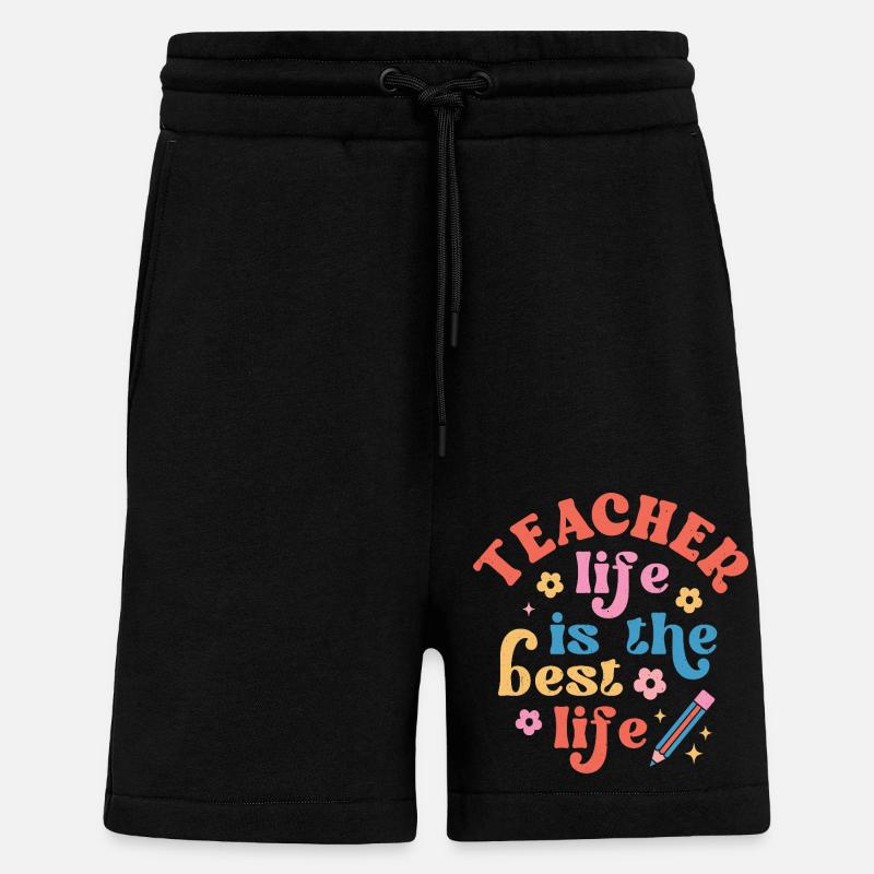 Lehrer - Shorts - made by SPREAD - SOLID BLACK