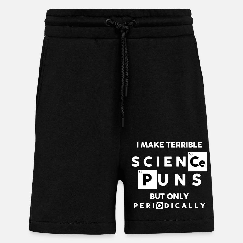 Wissenschaft Lustig - Shorts - made by SPREAD - SOLID BLACK