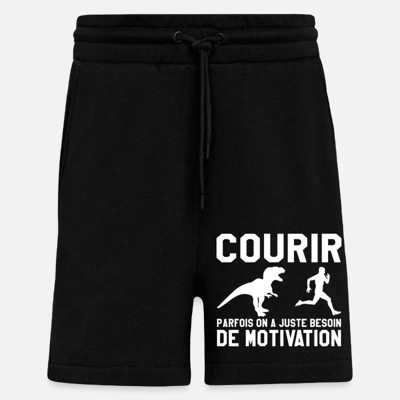 Running - Running Gift - Shorts - made by SPREAD - SOLID BLACK