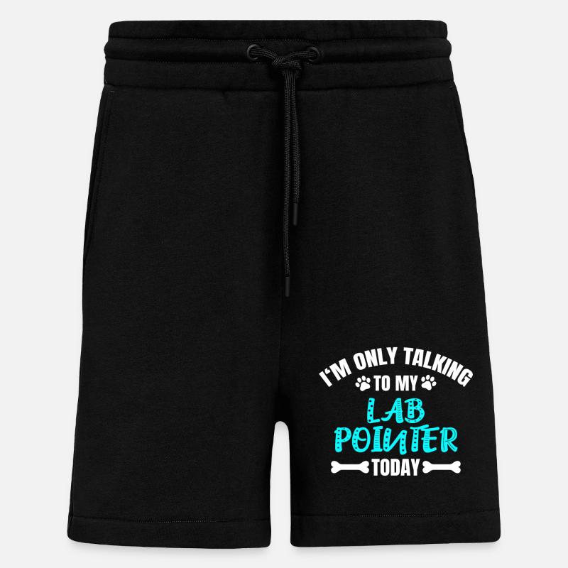 Lab Pointer - Shorts - made by SPREAD - SOLID BLACK