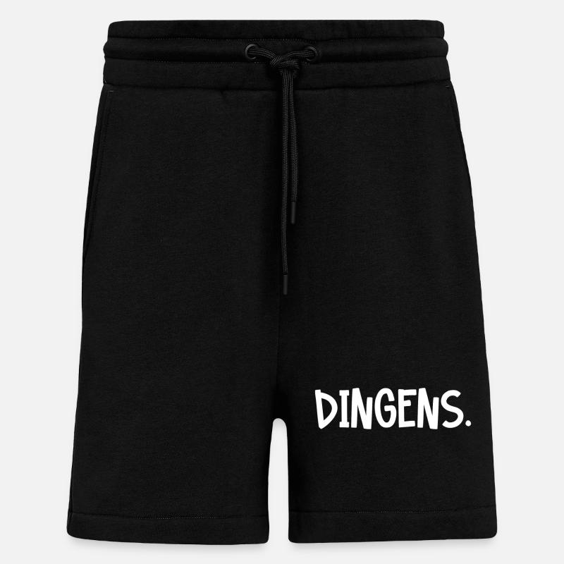 Truc - Short bio décontracté fabriqué en UE - SOLID BLACK