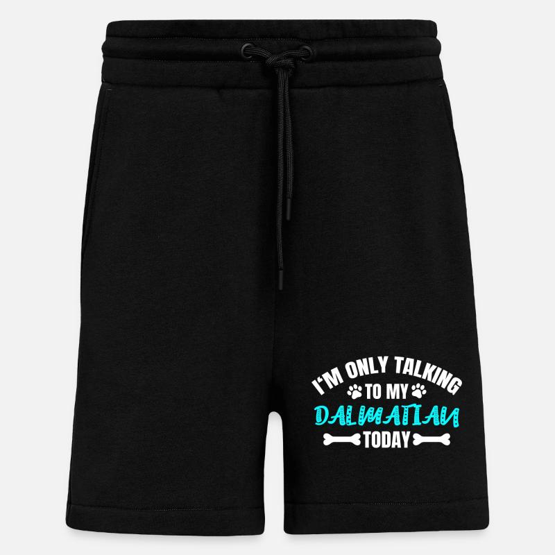 Dalmatian Dalmatiner - Shorts - made by SPREAD - SOLID BLACK