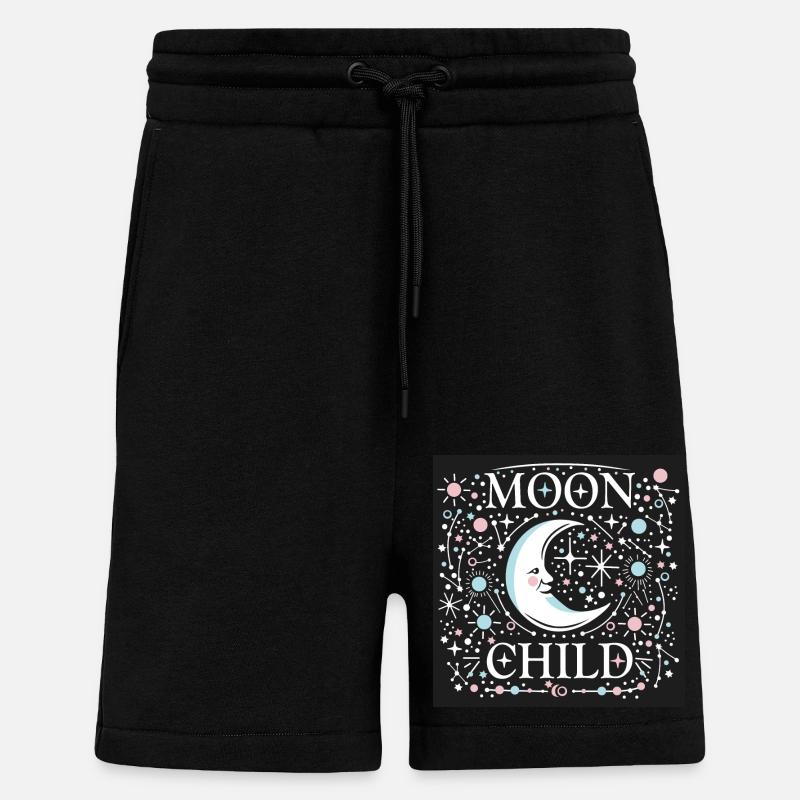 Tochter des Mondes - Shorts - made by SPREAD - SOLID BLACK