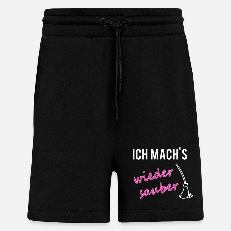PARTNERSHIRT sauber Mama - Shorts - made by SPREAD - SOLID BLACK