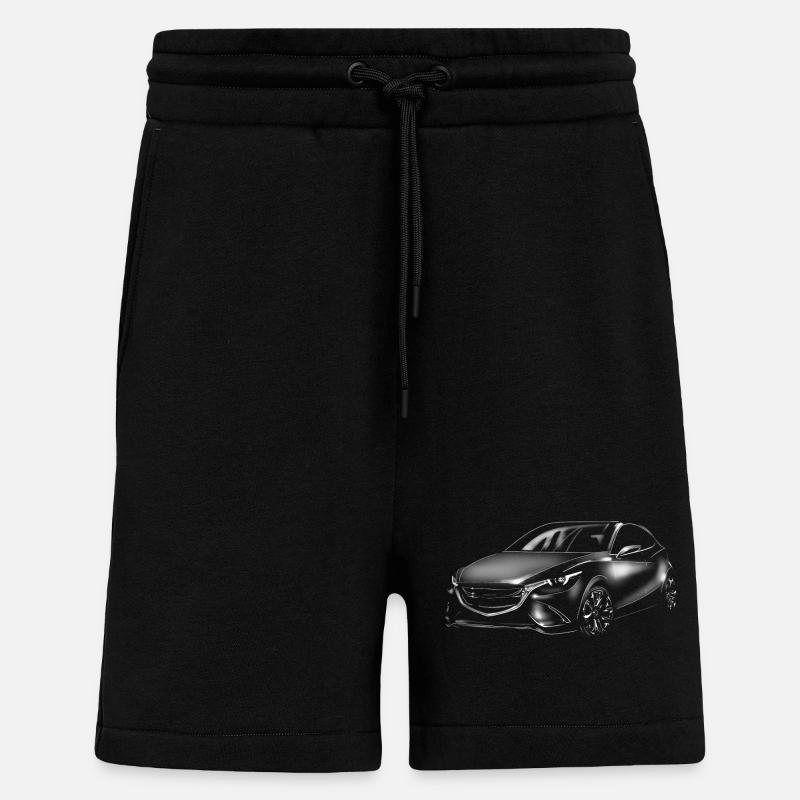 Auto - Shorts - made by SPREAD - SOLID BLACK