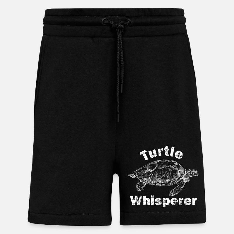turtle - Shorts - made by SPREAD - SOLID BLACK