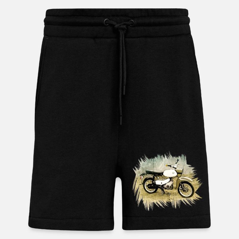 Simson SR 4/4 Hawk - Shorts - made by SPREAD - SOLID BLACK