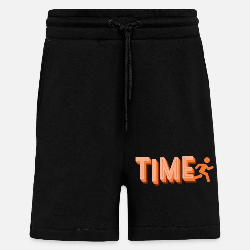 TimeRunner: Time Trial - Shorts - made by SPREAD - SOLID BLACK