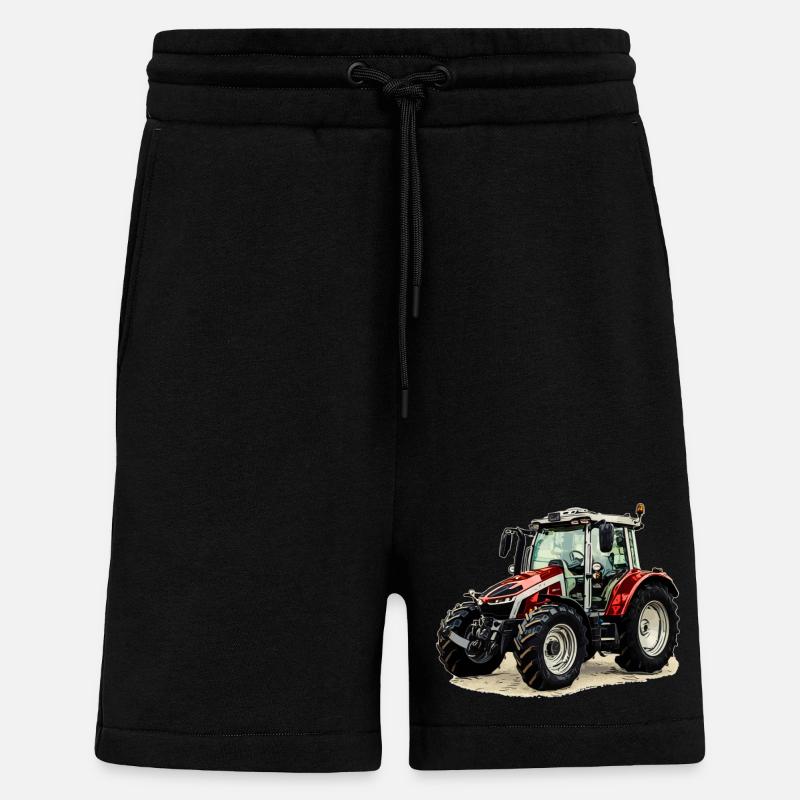 Traktor - Shorts - made by SPREAD - SOLID BLACK