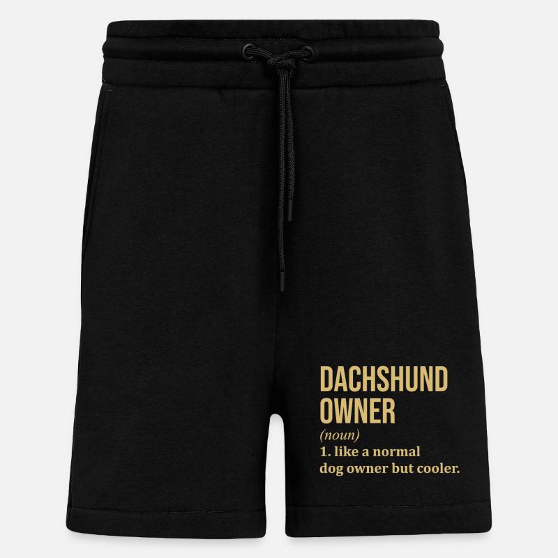 Dackel - Shorts - made by SPREAD - SOLID BLACK