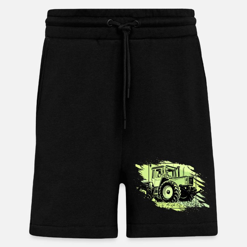 MB trac 1300 turbo - Shorts - made by SPREAD - SOLID BLACK