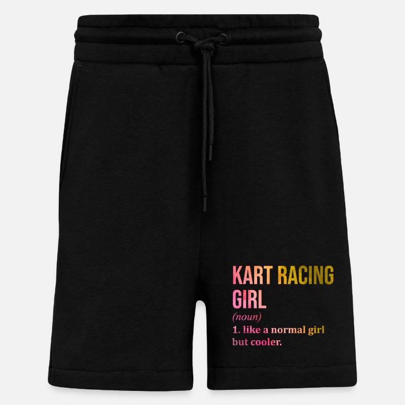 Kart - Shorts - made by SPREAD - SOLID BLACK